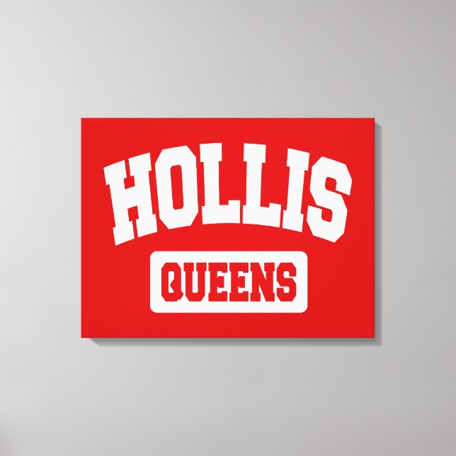 Hollis, Queens, NYC Canvas Print (Front)