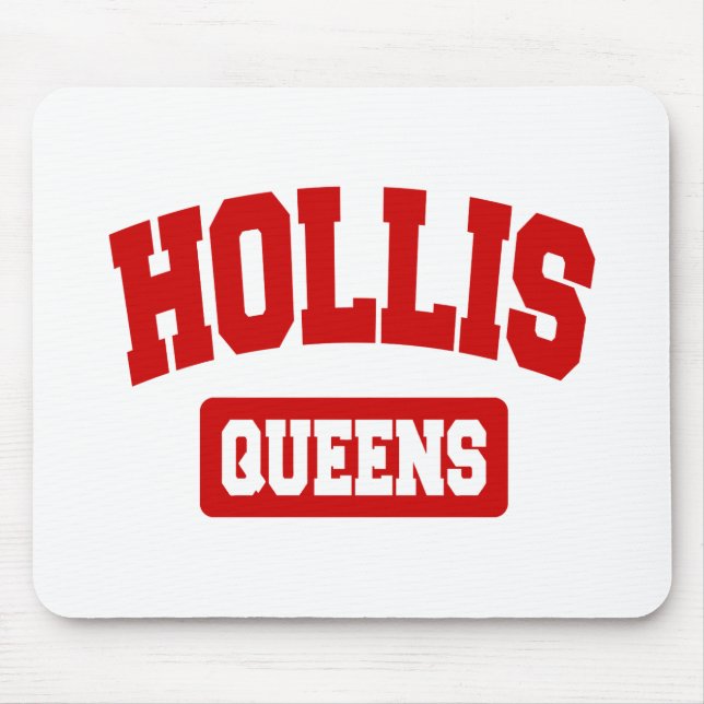 Hollis, Queens, NYC Mouse Pad (Front)