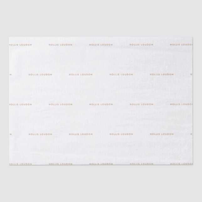 Hollis Tissue Paper (Front)