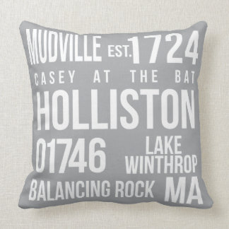 Holliston, MA Town Pride Pillow