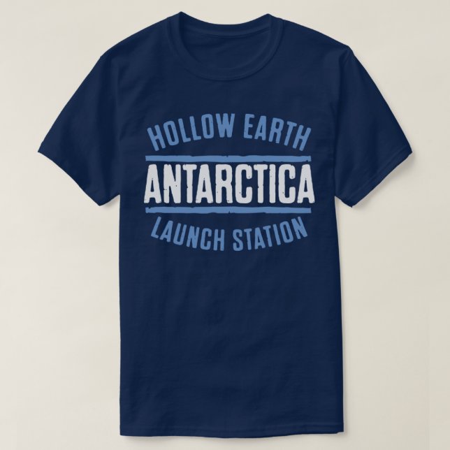 Hollow Earth Launch Station1 T-Shirt (Design Front)
