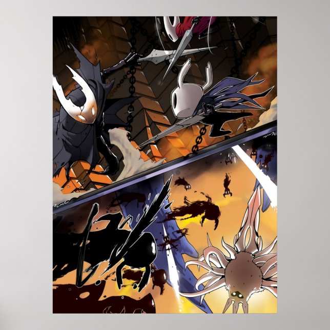 hollow knight final battle  -  poster (Front)