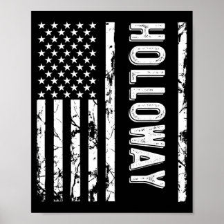 Holloway Last Name Funny Surname Team Family Poster