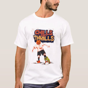 HOLLOWEEN PUMPKIN CHILLS AND THRILLS TSHIRT DESIGN