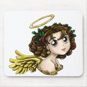 Holly Angel Mouse Pad