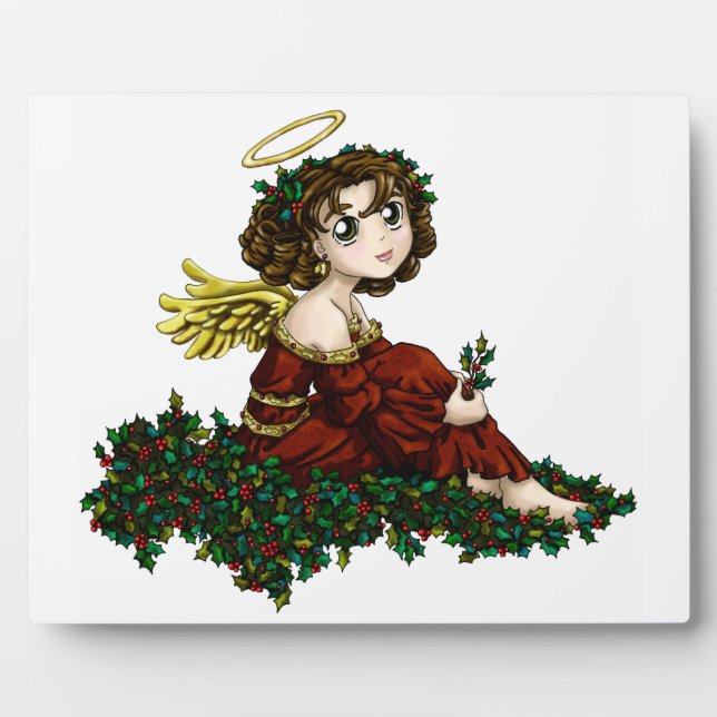 Holly Angel Plaque (Front)