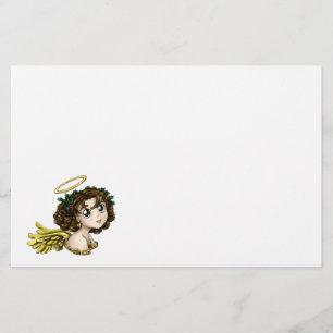 Holly Angel Stationery