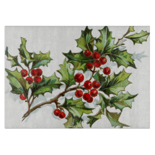 Holly Berries 001 Cutting Board