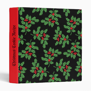 Holly Berries Binder