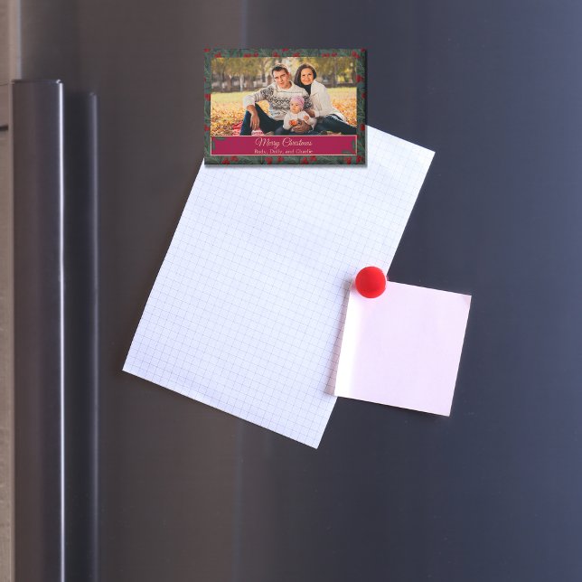Holly Berries Christmas Magnet (Creator Uploaded)