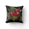 Holly Berries: Christmas Painting on Black: Art