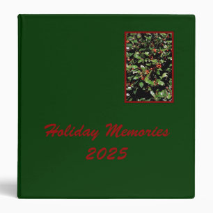 'Holly & Berries' Holiday Binder (2025)