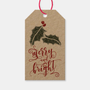 Holly Berries   Merry & Bright Gift Tags