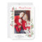 Holly Berries Mistletoe Chic Merry Christmas Photo