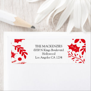 Holly Berries Personalized Christmas