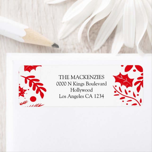 Holly Berries Personalized Christmas (Insitu)