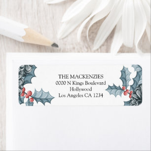 Holly Berries Personalized Christmas