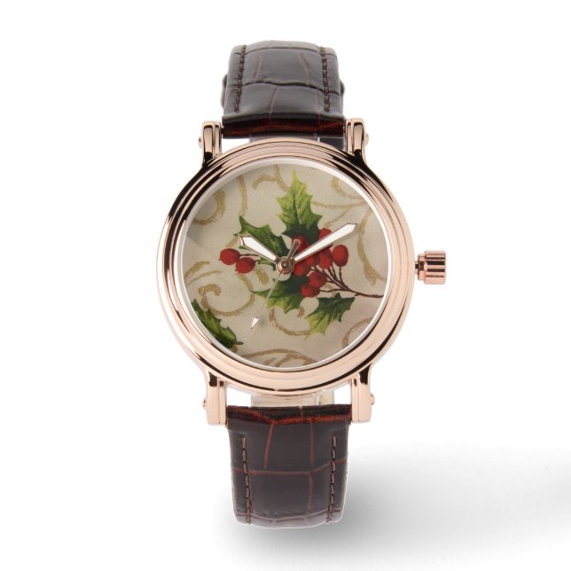 Holly Berries Watch (Front)
