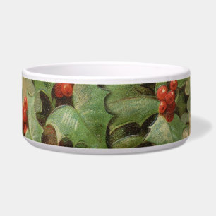Holly Berry Greenery Christmas Holiday Vintage