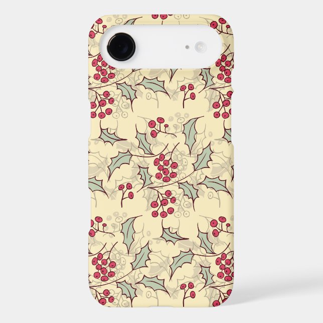 Holly berry pattern design (Back)