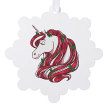 Holly Berry Unicorn