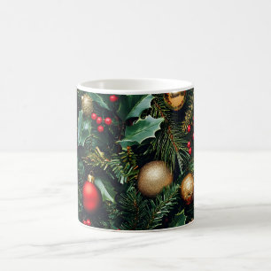 Holly Berry Winter Wonderland Coffee Mug