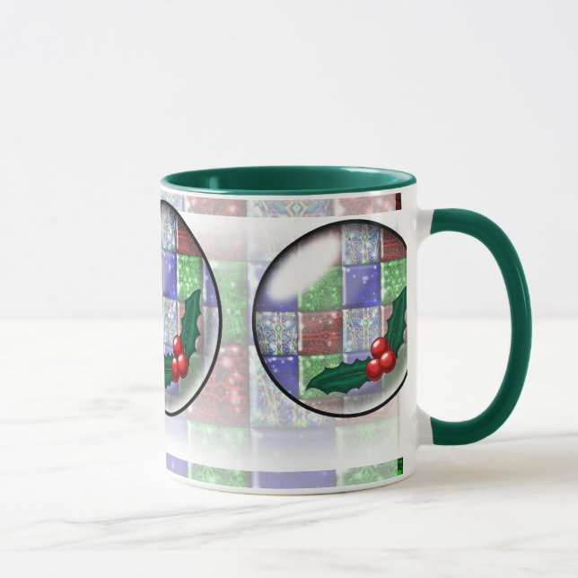 Holly bubble mug (Right)