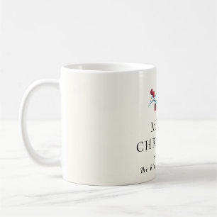 Holly cherry merry christmas personalised family n coffee mug