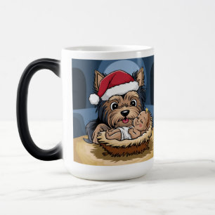 Holly chlid adored by yorkshire Terrier Magic Mug