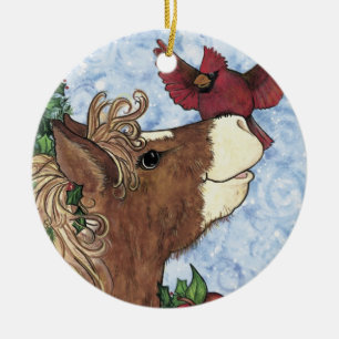 Holly-day Pony Christmas Ornament