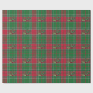 Holly Holiday Wrapping Paper