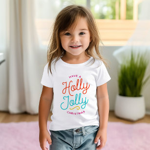 Holly Jolly Christmas Baby T-Shirt