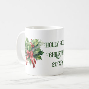 "Holly Jolly Christmas" Coffee Mug