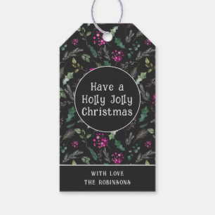 Holly Jolly Christmas Gift Tags