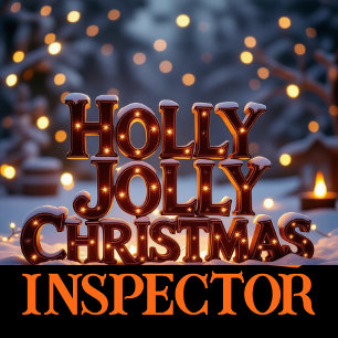 Holly Jolly Christmas Inspector Sweatshirt