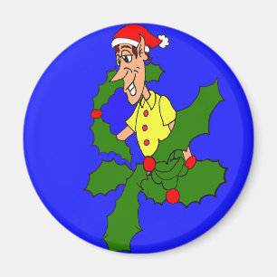 Holly Jolly Christmas Magnet