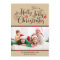 Holly Jolly Christmas Rustic Tan Photo