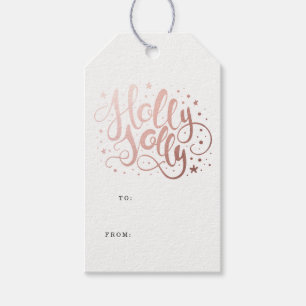 Holly Jolly   Holiday Gift Tags