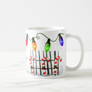Holly Jolly Snowman  PERSONALIZED Coffee Mug