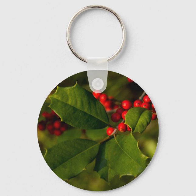 Holly Keychain (Front)