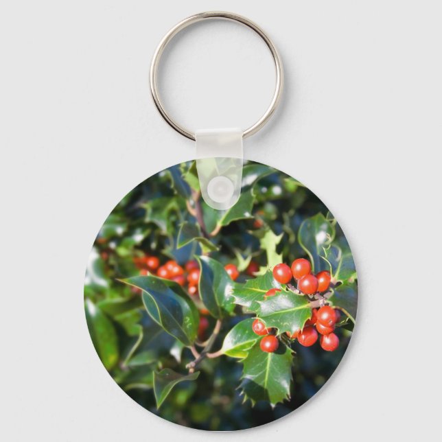 Holly Keychain (Front)