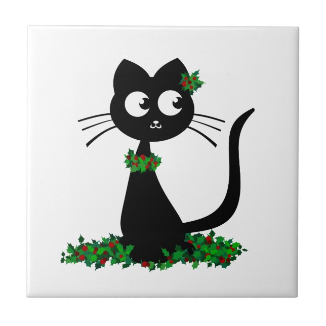 Holly Kuro Tile (Front)