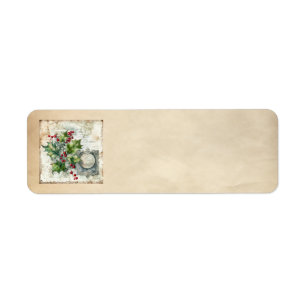 Holly Shabby Address Labels