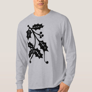 Holly Silhouette - Men's Long Sleeve Shirt