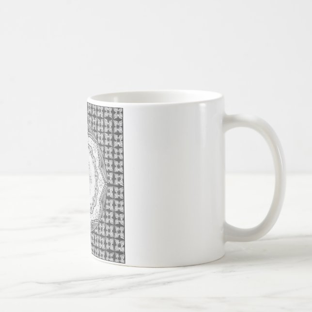 Holly & Snowflake Mug (Right)