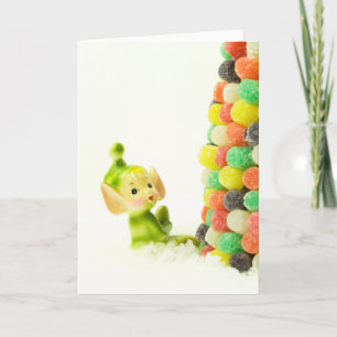 Holly the Pixie Elf Holiday Card