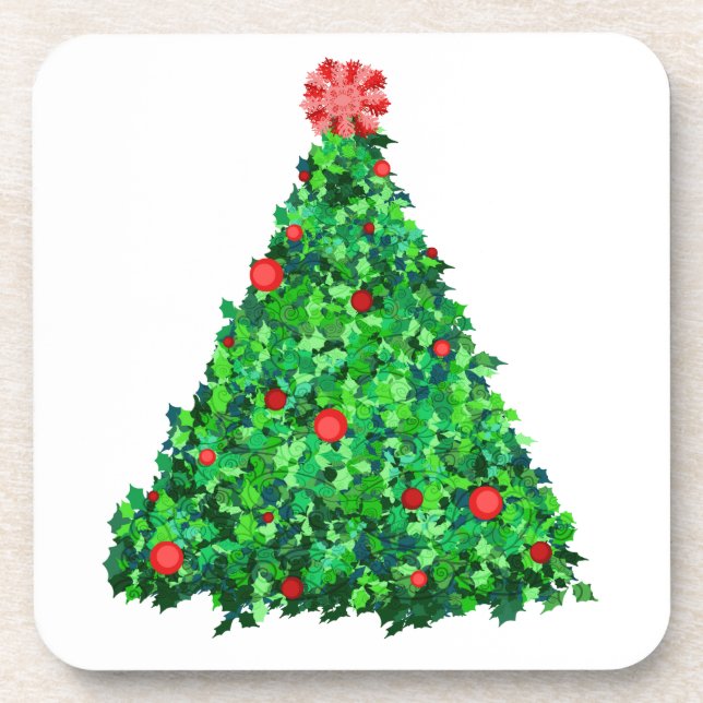 Holly Tree Coaster (Front)