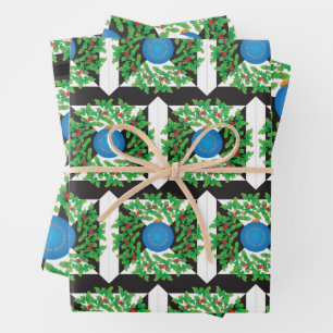 Holly Wrapping Paper