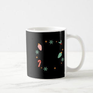 Holly Xmas Jolly Mini Christmas Baby Vintage Xmas  Coffee Mug