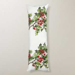 HollyBerries20150801 Body Pillow